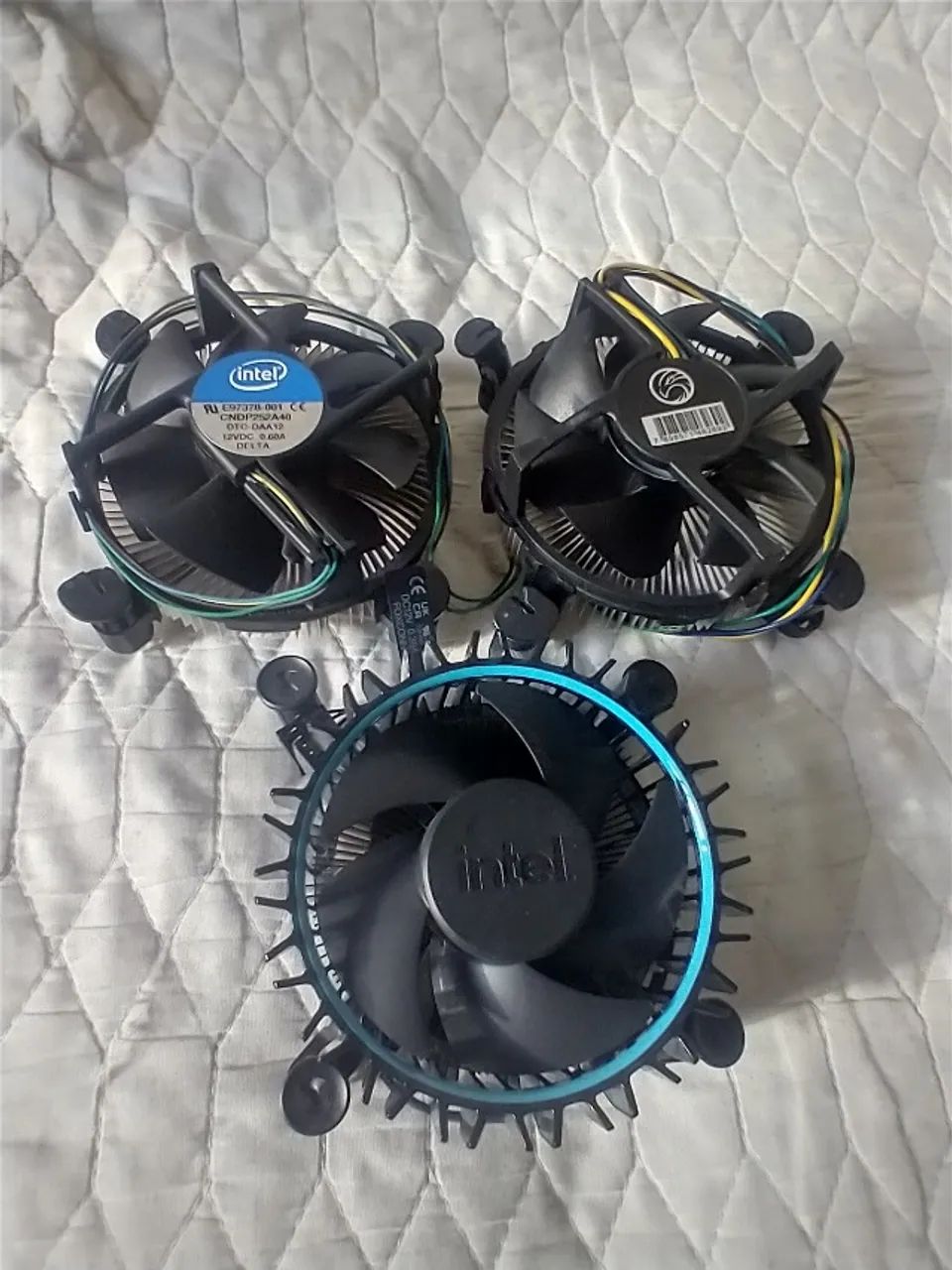 03 Coolers p/ Processadores Intel 