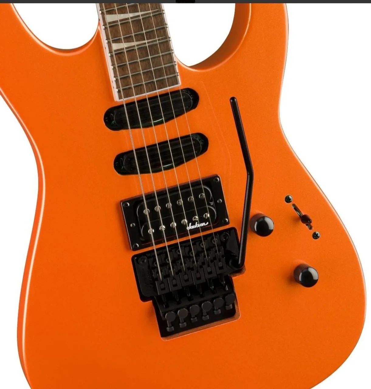 Guitarra Jackson Laranja - Foto 3
