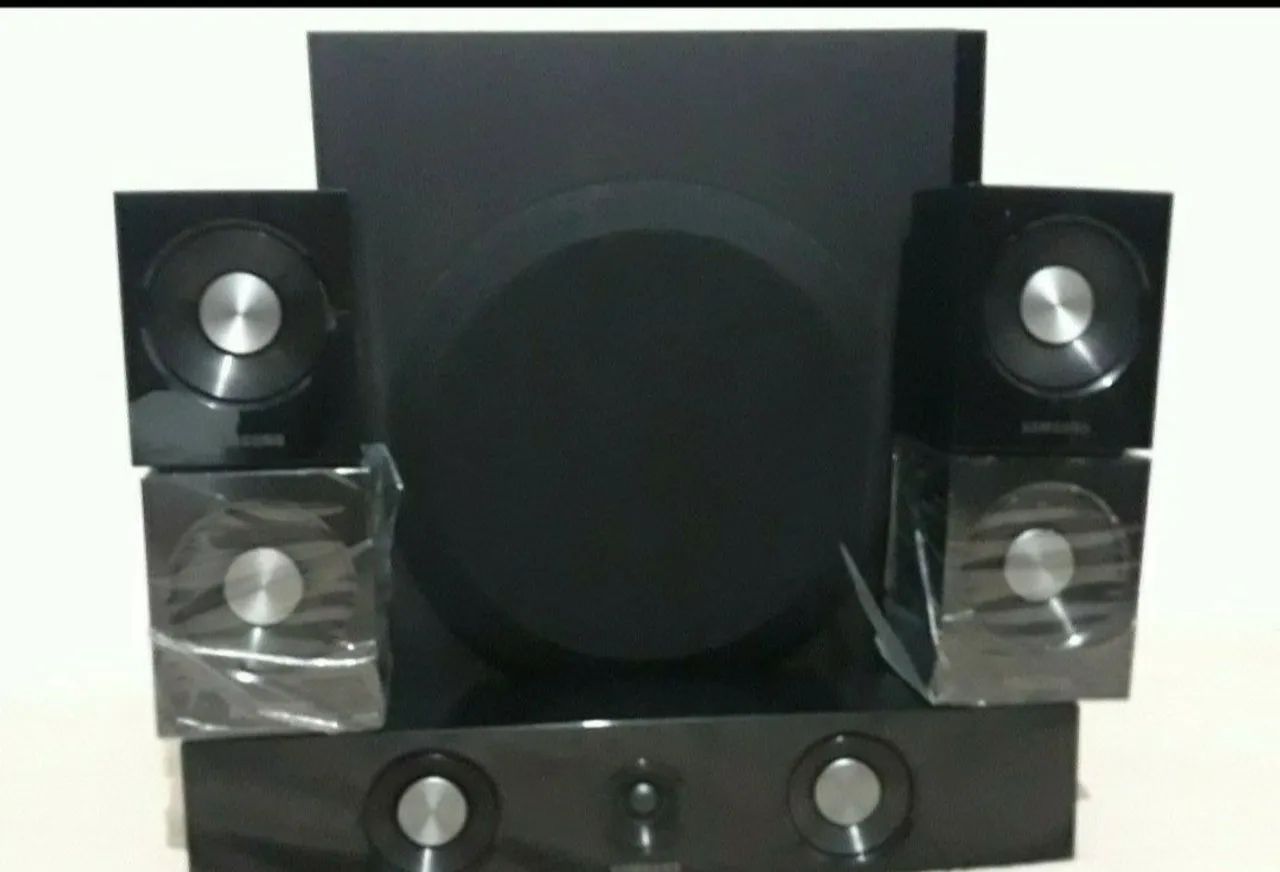Jogo de caixas p home theater  sansung ht c350