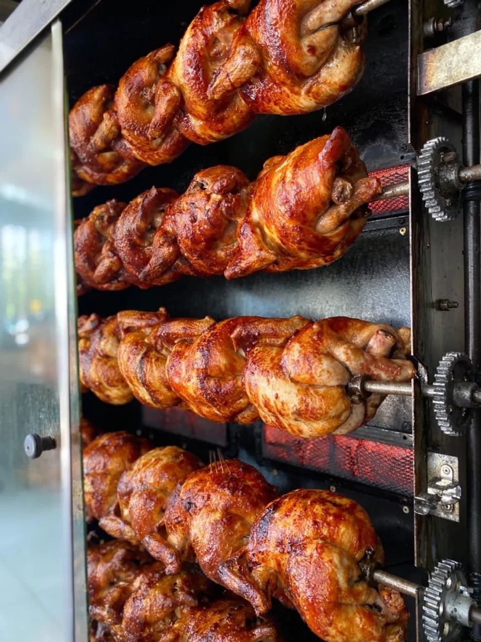 Forno para assar frangos