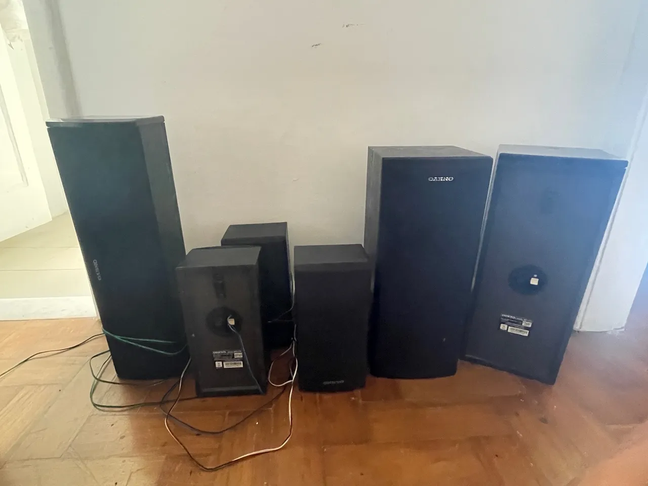 Sistema de Som Onkyo 570 - funcionado
