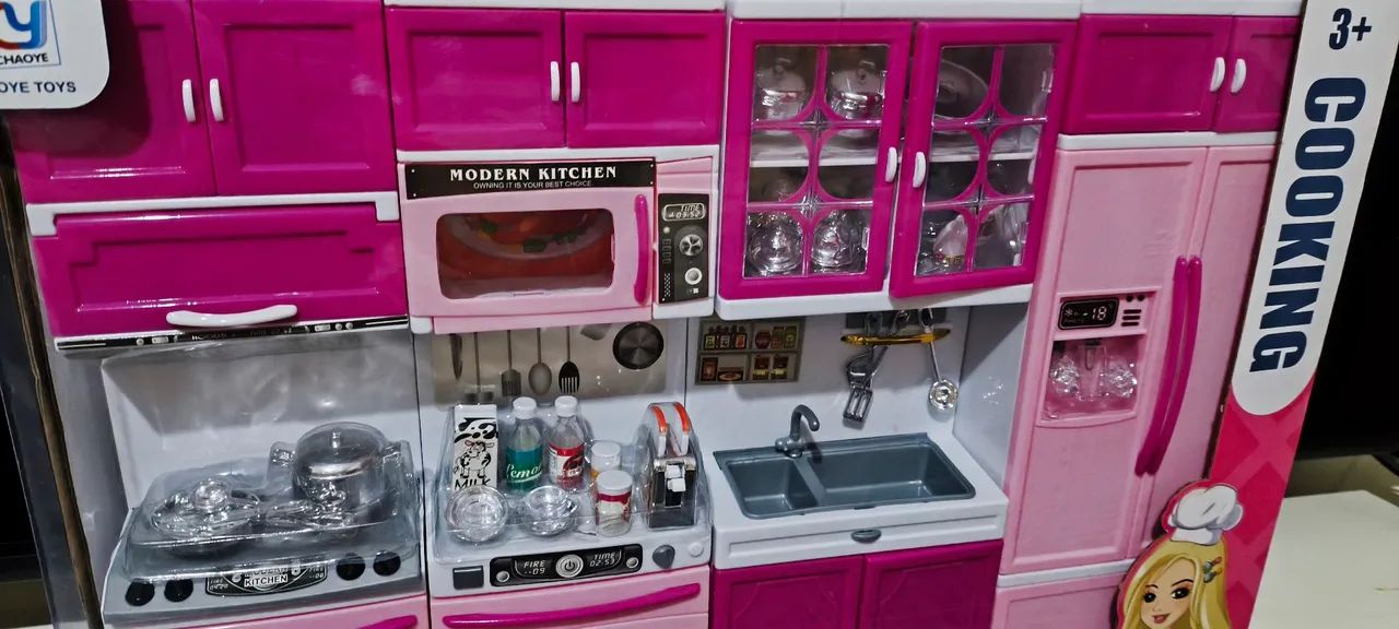 Cozinha de brinquedo para Barbie  - Foto 2