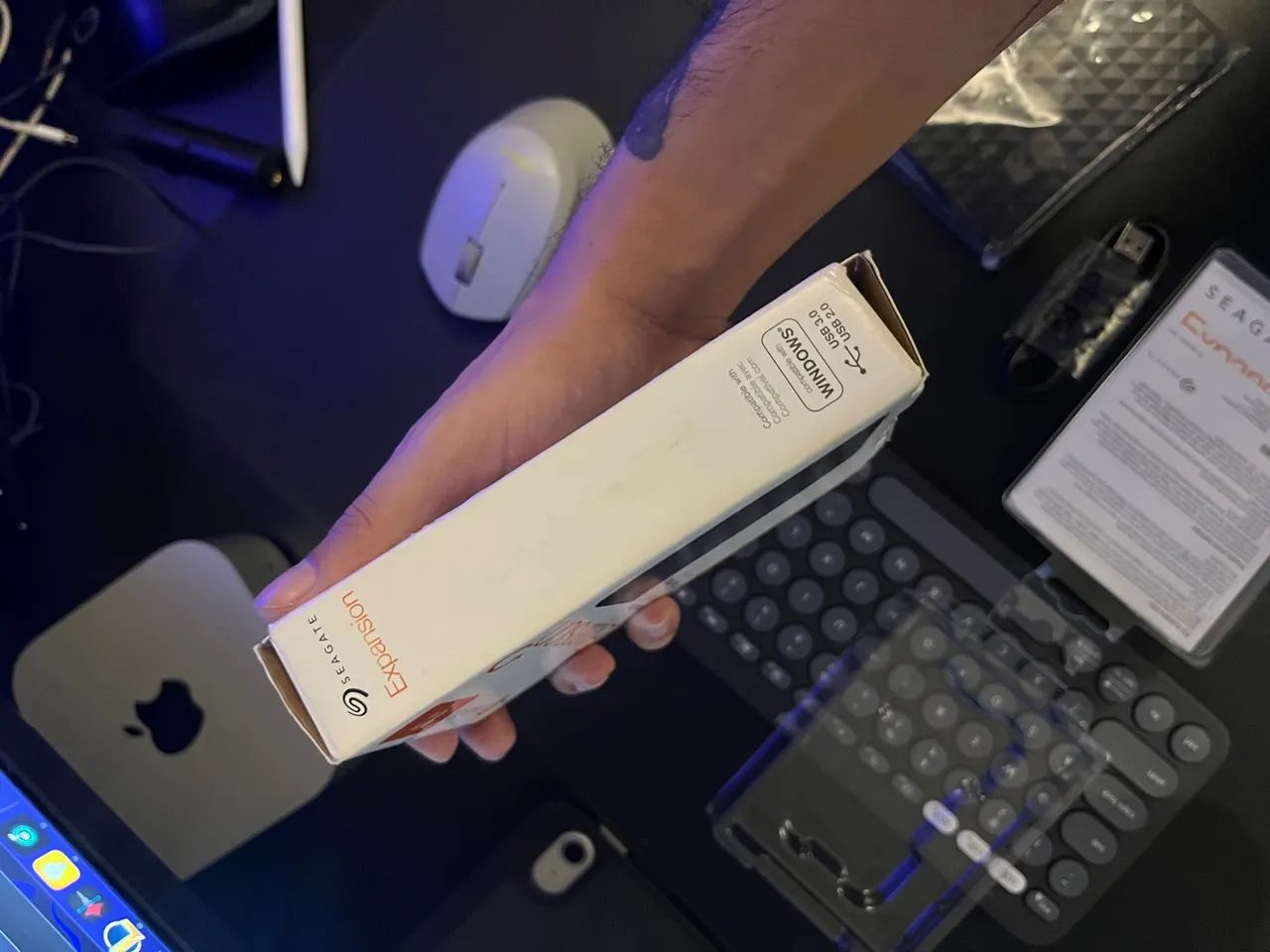 HD Externo Seagate Expansion 1TB - Novo - Foto 2