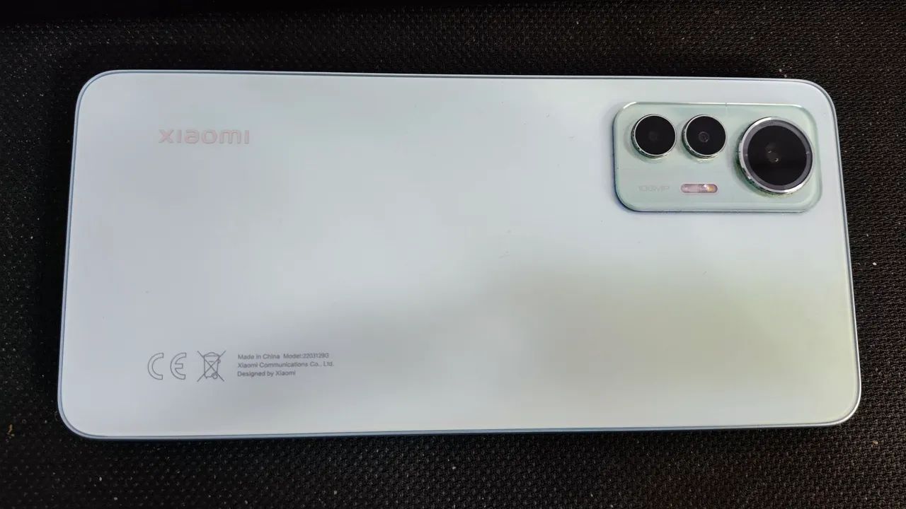 Xiaomi 12 Lite 128GB Verde - Ótimo Estado + Carregador Original<br>