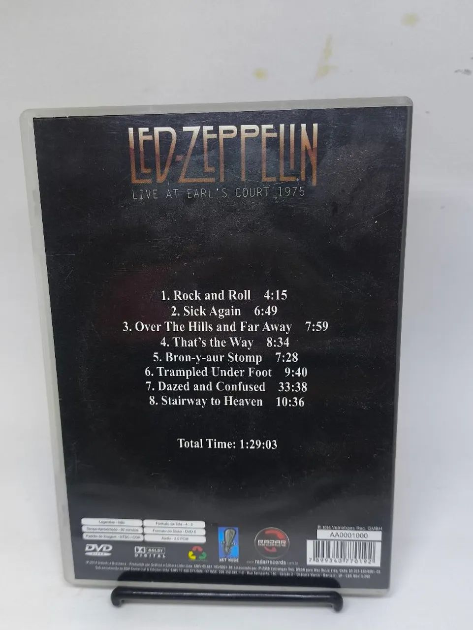 Dvd Led Zeppelin 1975 - Foto 2
