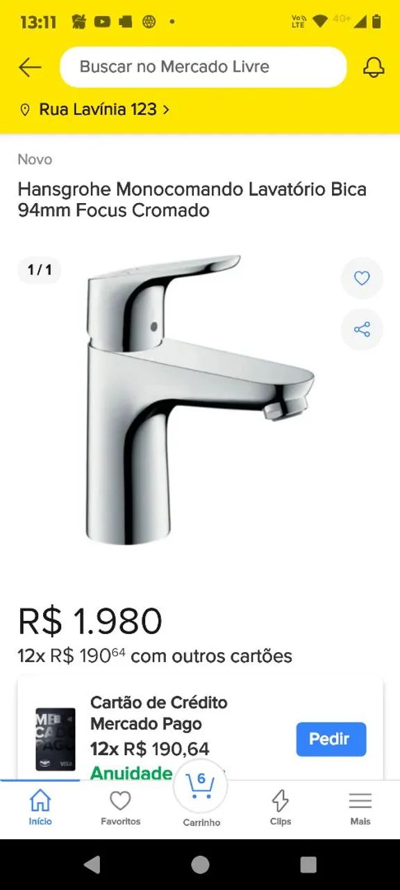 Misturador monocomando Hansgrohe torneira importada + válvula 