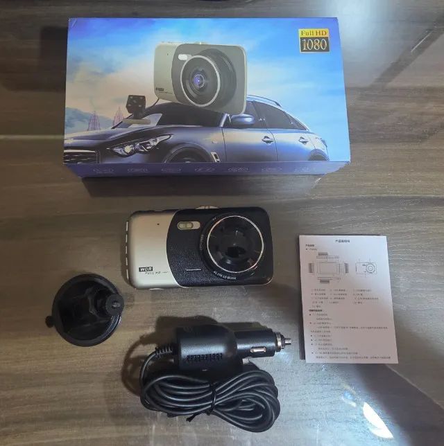 Camera 1080p filmagem de transito