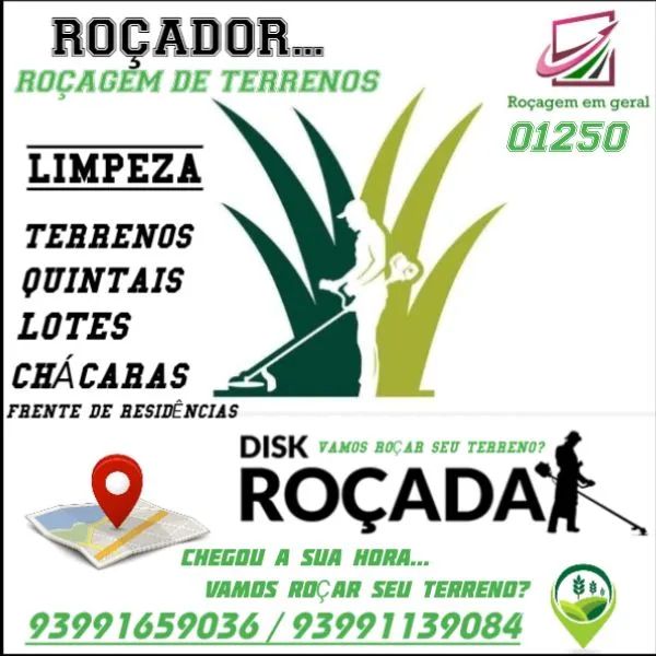 LIMPEZA DE TERRENOS EM GERAL 