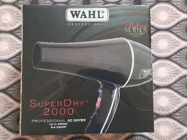 Secadora De Pelo Wahl SECADOR DE CABELO WHAL NOVO SEM USO NA CAIXA