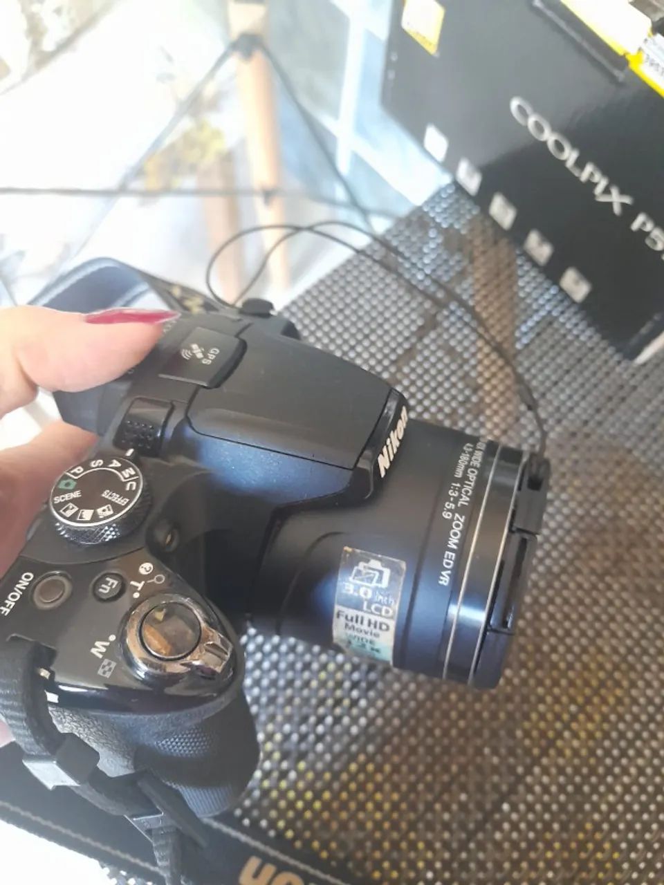 Máquina fotográfica COOLPIX P510 ZOOM 42X Full HD - Usada apenas 3 vezes. - Foto 2