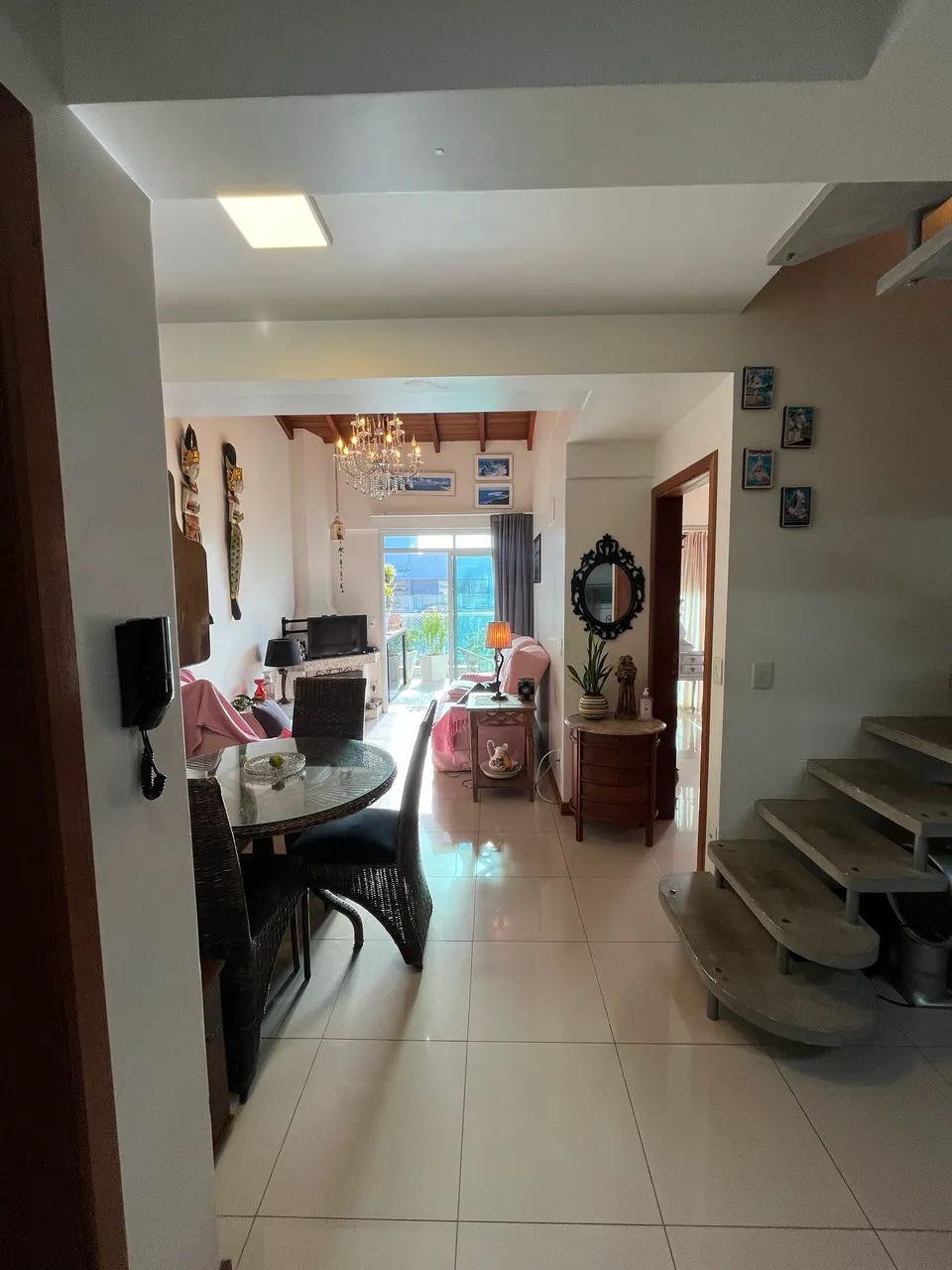 Alugo linda cobertura duplex de 2 quartos no Novo Campeche  - Foto 4