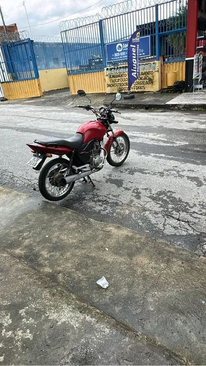 Moto Honda CG 125 - Vermelha - Foto 4