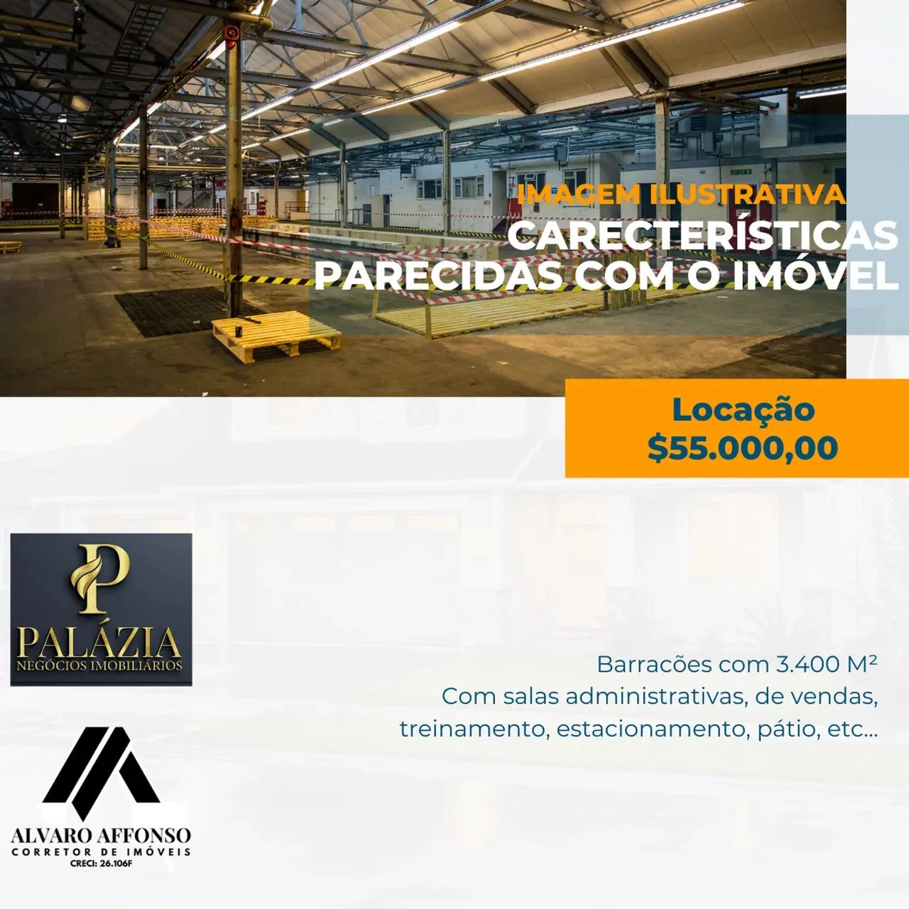 Barracão para Locação em Londrina, Rodovia BR 369 (entre Ibiporã e Londrina) - Acesso à Av - Foto 5