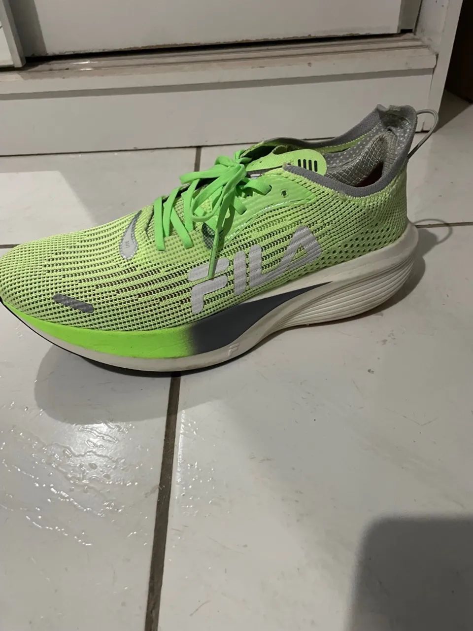 Tênis Fila Racer Carbon 2 Unissex - Novo - Com placa de carbono  - Foto 4