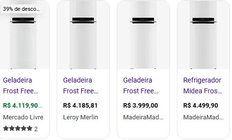 GELADEIRA  LANÇAMENTO MIDEA  2 FREEZER  **NOVA** - Foto 5