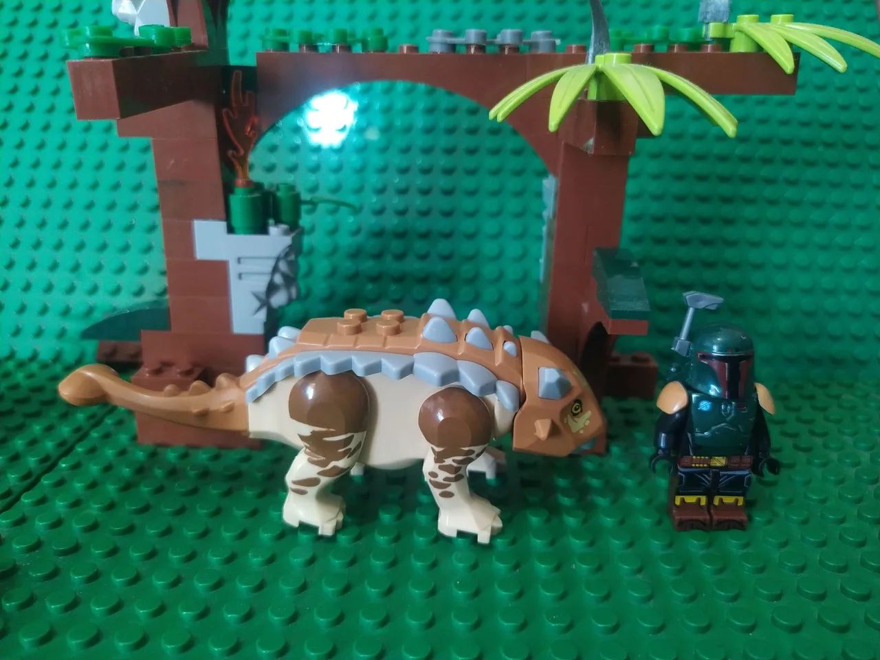 Dinossauro Anquilossauro - Parque dos Dinossauros  - Foto 4