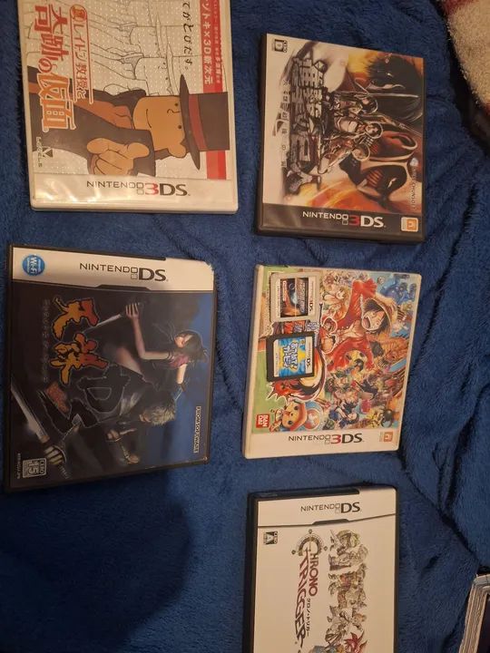 Lote de Jogos Nintendo 3DS e DS
