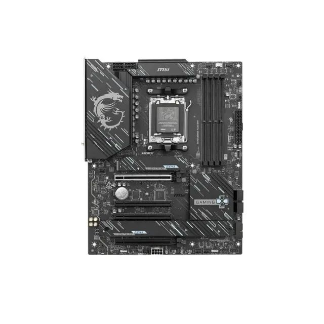 Placa Mãe MSI X870 Gaming Plus Wi-Fi 7, DDR5, AM5, USB4, até 256GB, PCIe 5.0, Lan 5G, ATX - Foto 2