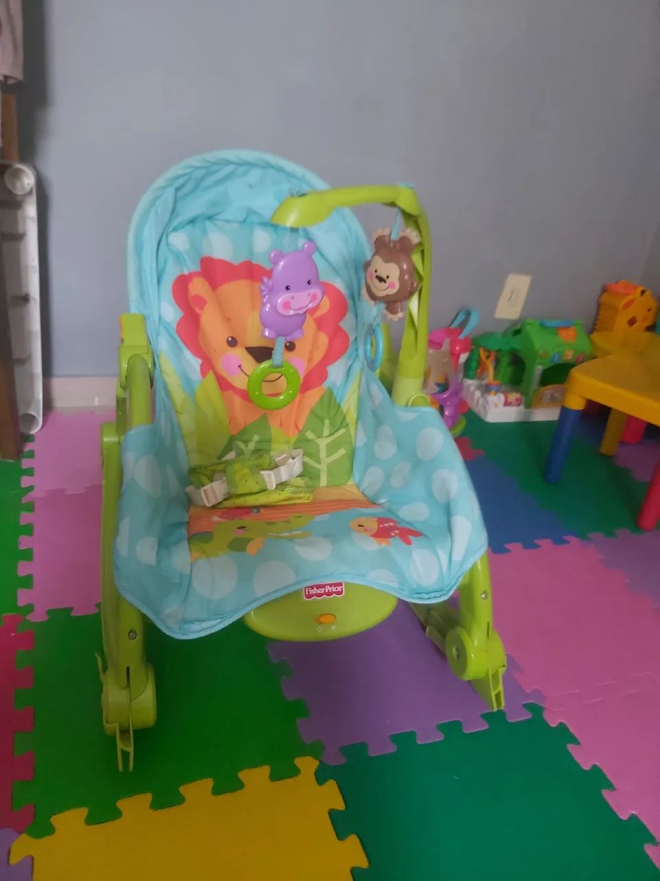Cadeirinha de balanço para bebê Fisher Price - Foto 4
