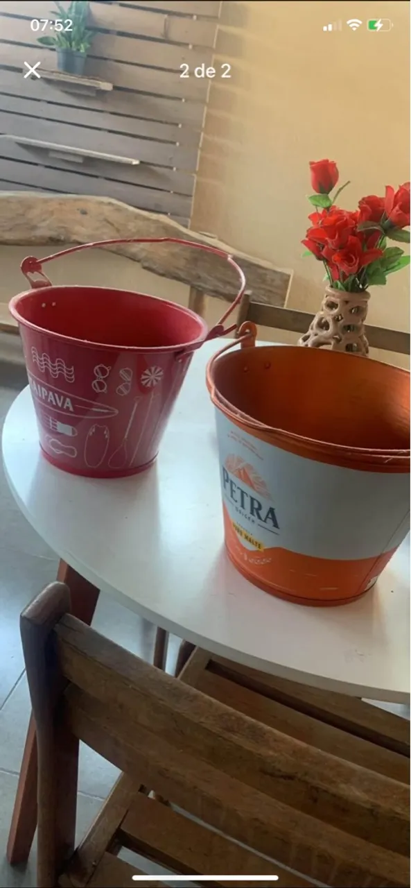 Baldes de cerveja 