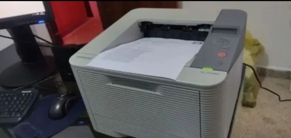 IMPRESSORA SAMSUNG ML 3710ND BEM CONSERVADA COM TONER - Foto 5