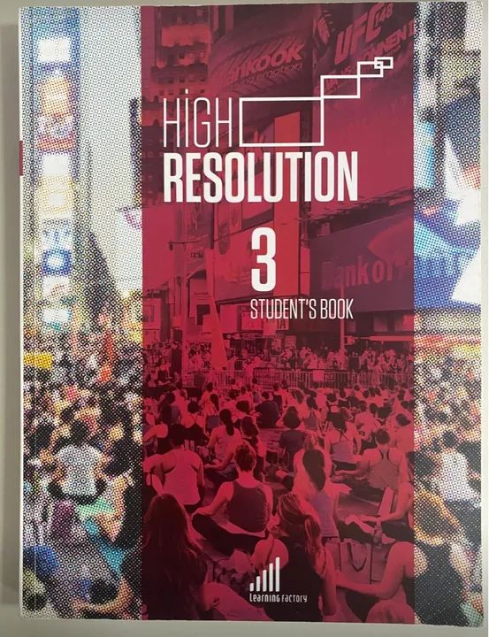 Livro high resolution cultura inglesa