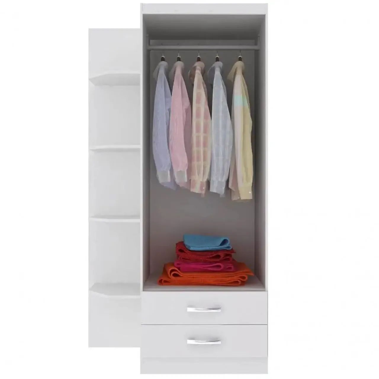 Guarda Roupa Infantil com Cantoneira  - Entrega Rápida  - Foto 2