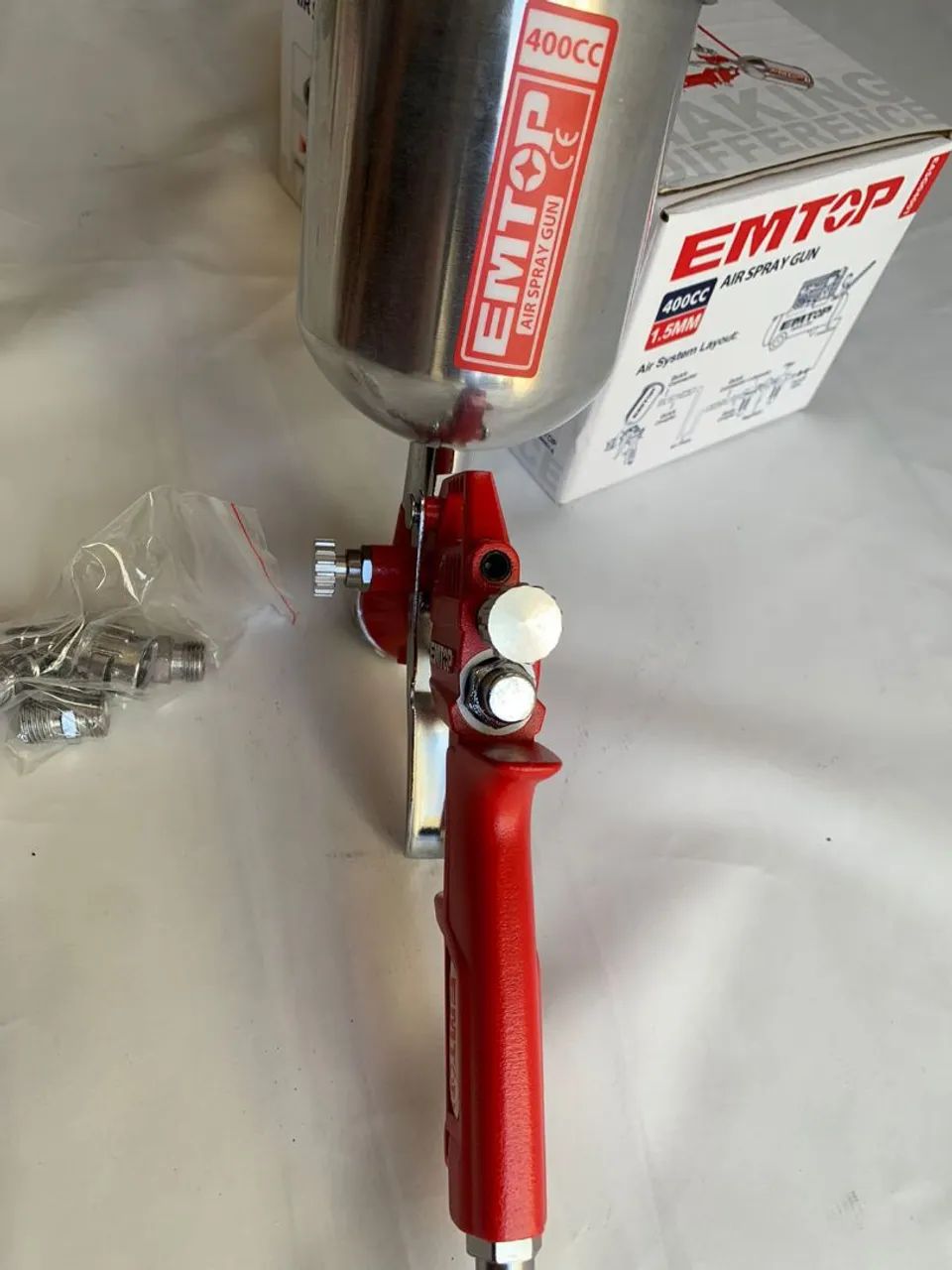 Pistola de pintura profissional TOP - Foto 3