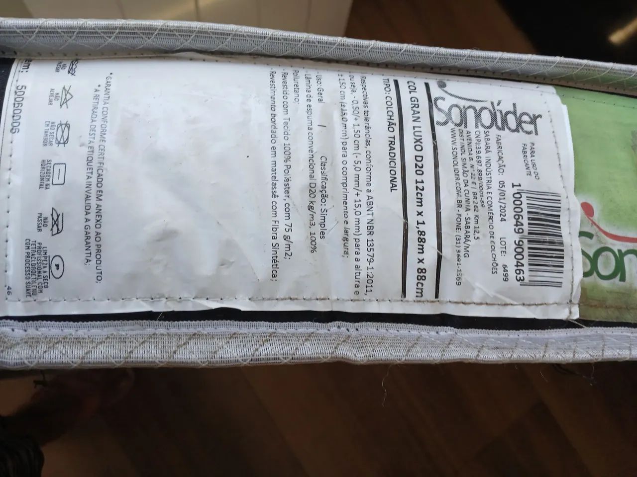 Colchão solteiro D20 - Foto 2