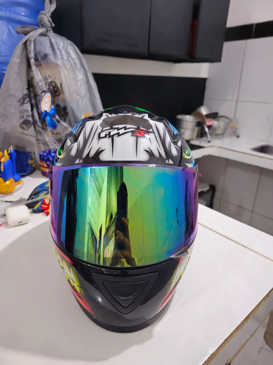 CAPACETE FW3 JOKER TOP