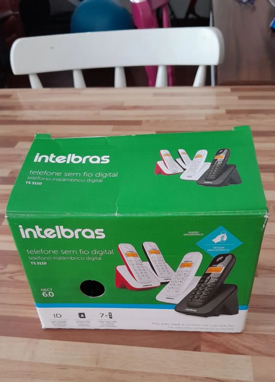 Telefone sem fio digital Intelbras TS 3110 - Foto 4