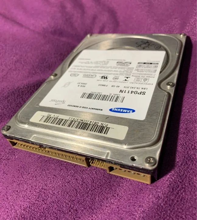 HD Samsung 40GB IDE - Foto 3