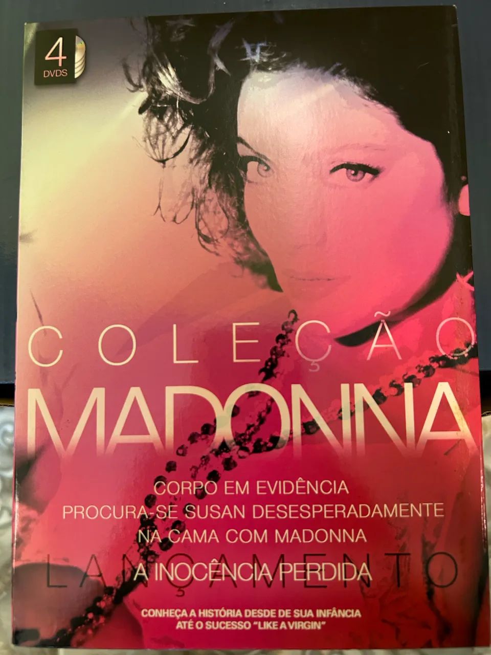 Coleção Madonna 4 dvd?s