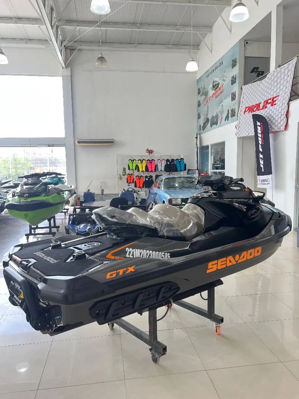 JET SKI SEA DOO GTX 170 2022, Casco ST-3, Som Original, Revisado, TROCO/PARCELO 36x - Foto 4