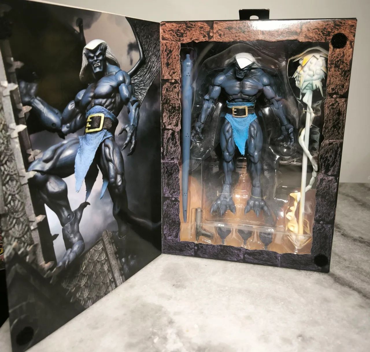 Gargoyles Thailog NECA original Lacrado  - Foto 2