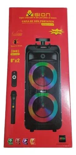 Caixa de som Aision 20W Modelo:A1-136   (Honestidade e Qualidade JK Eletrônicos  ) - Foto 2