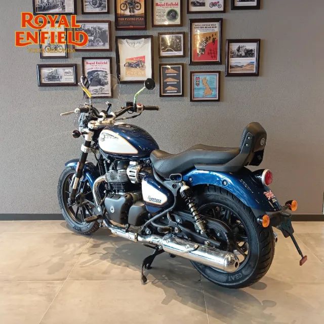 Royal Enfield Super Meteor 650 Celestial Blue - Davi Cruz - Foto 5