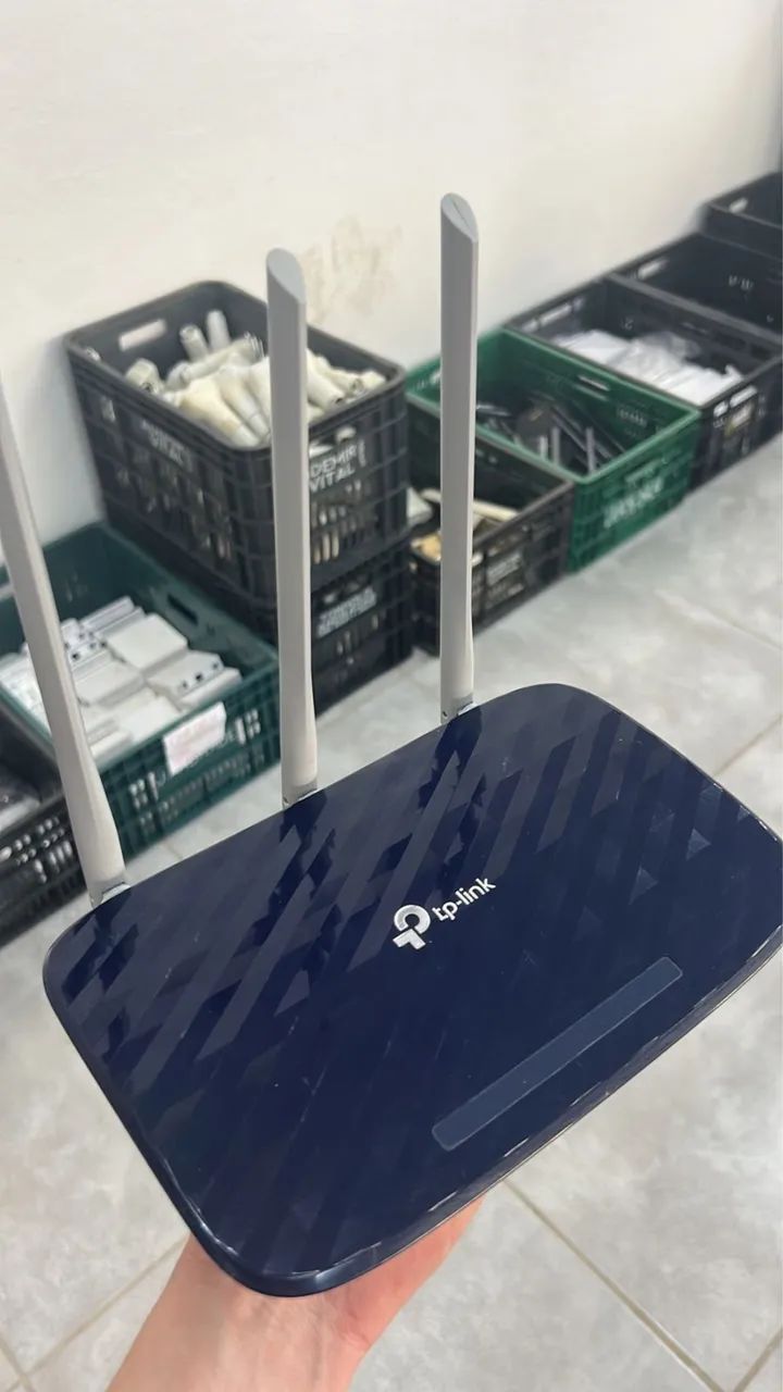 Kit 20 Roteador TpLink C20 com fonte