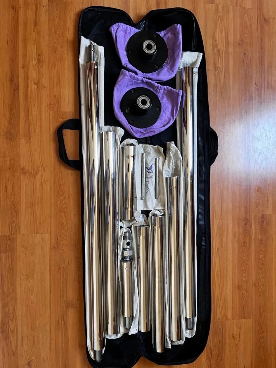 Barra Pole Dance Ali Fitness - Giratória e Estática | Excelente Estado