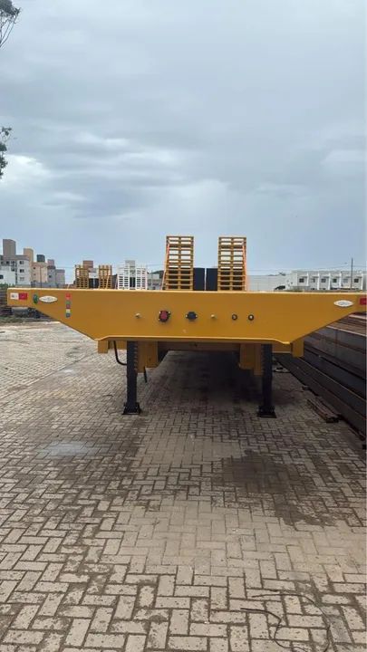 Carreta Prancha 2 eixos 2025 pronta entrega  - Foto 3