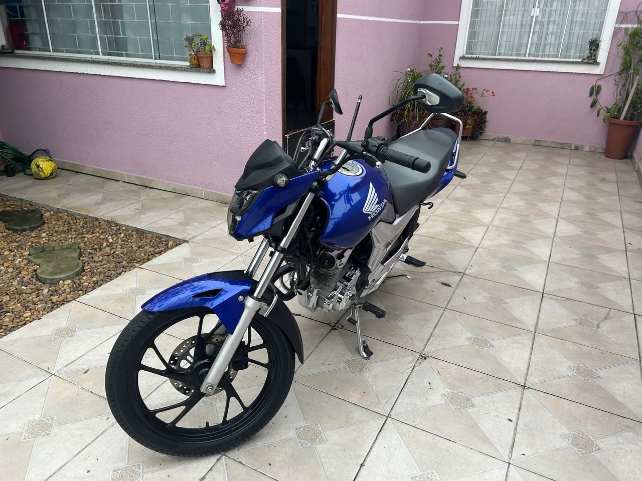 Vendo cg start 160 azul 2023 - Foto 7