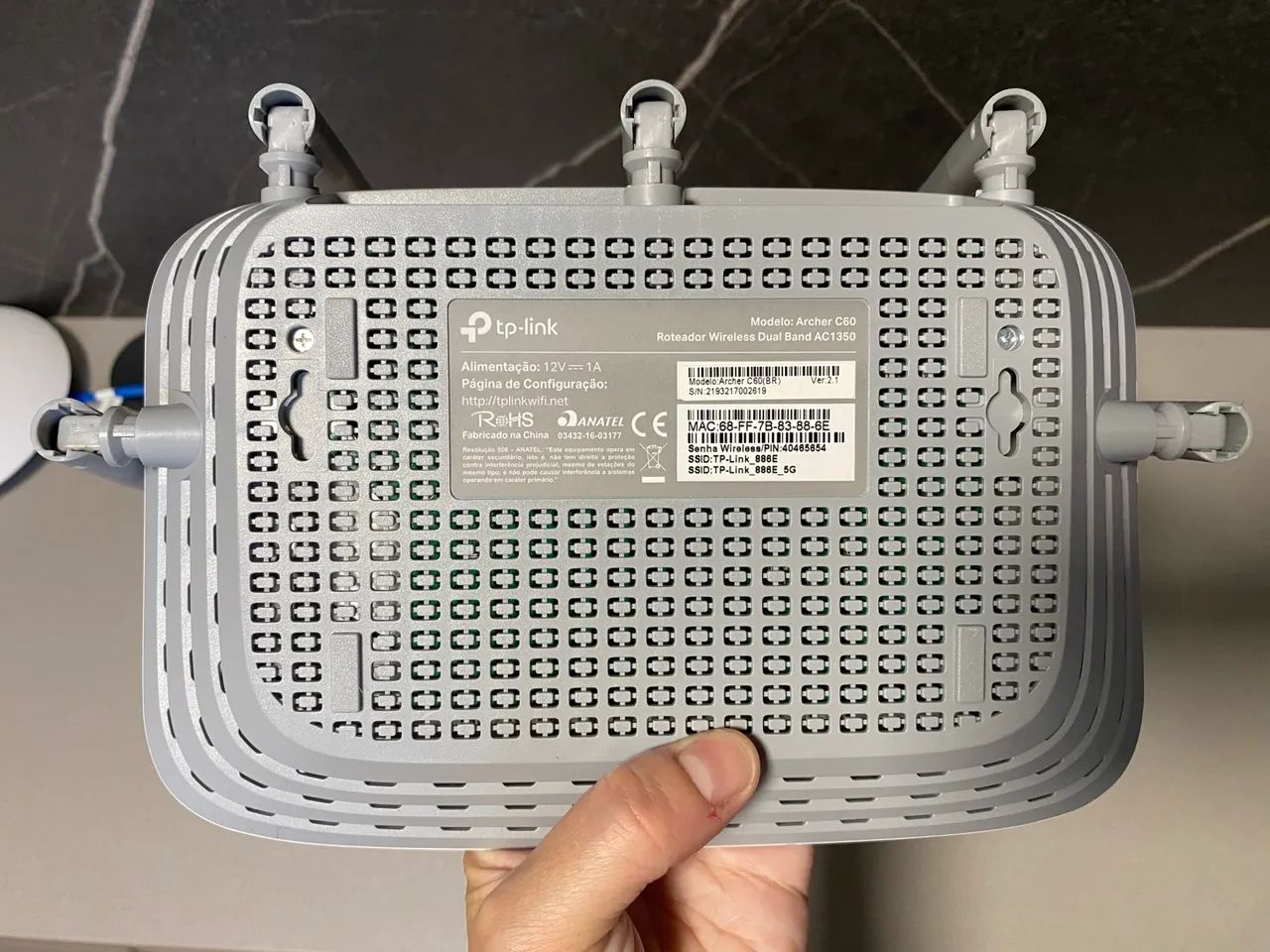 Roteador Wi-Fi Tp-Link C60 - Foto 2