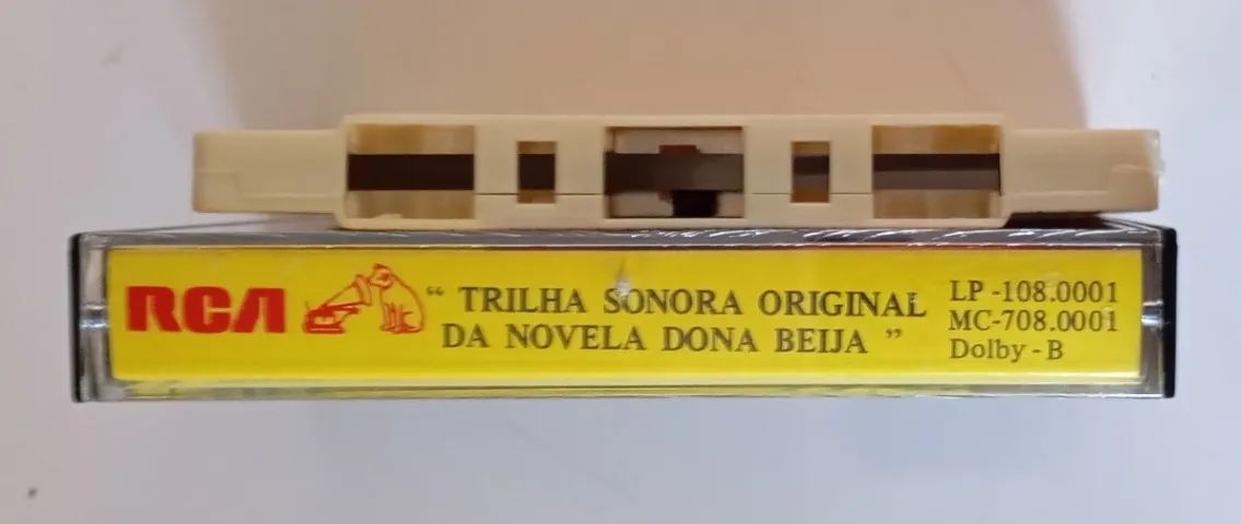 Fita Cassete K7 Trilha Sonora Dona Beija Original - Foto 3