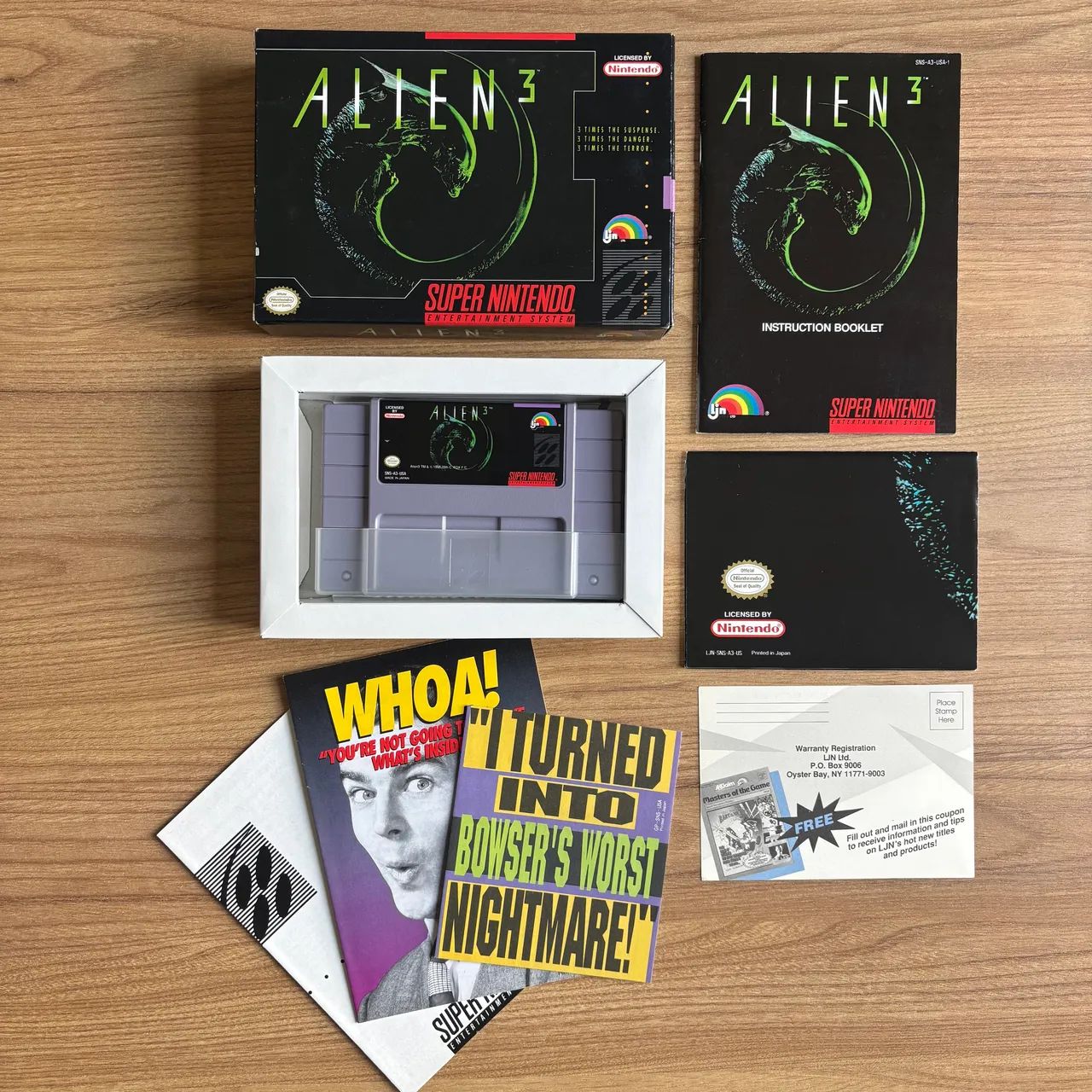Alien 3 - CIB - Impecável