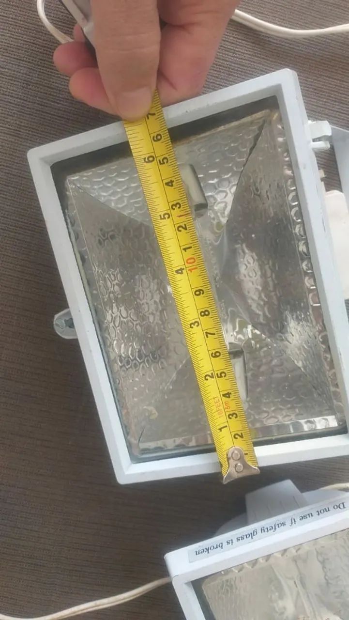 Luminária para área externa - Iluminação potente