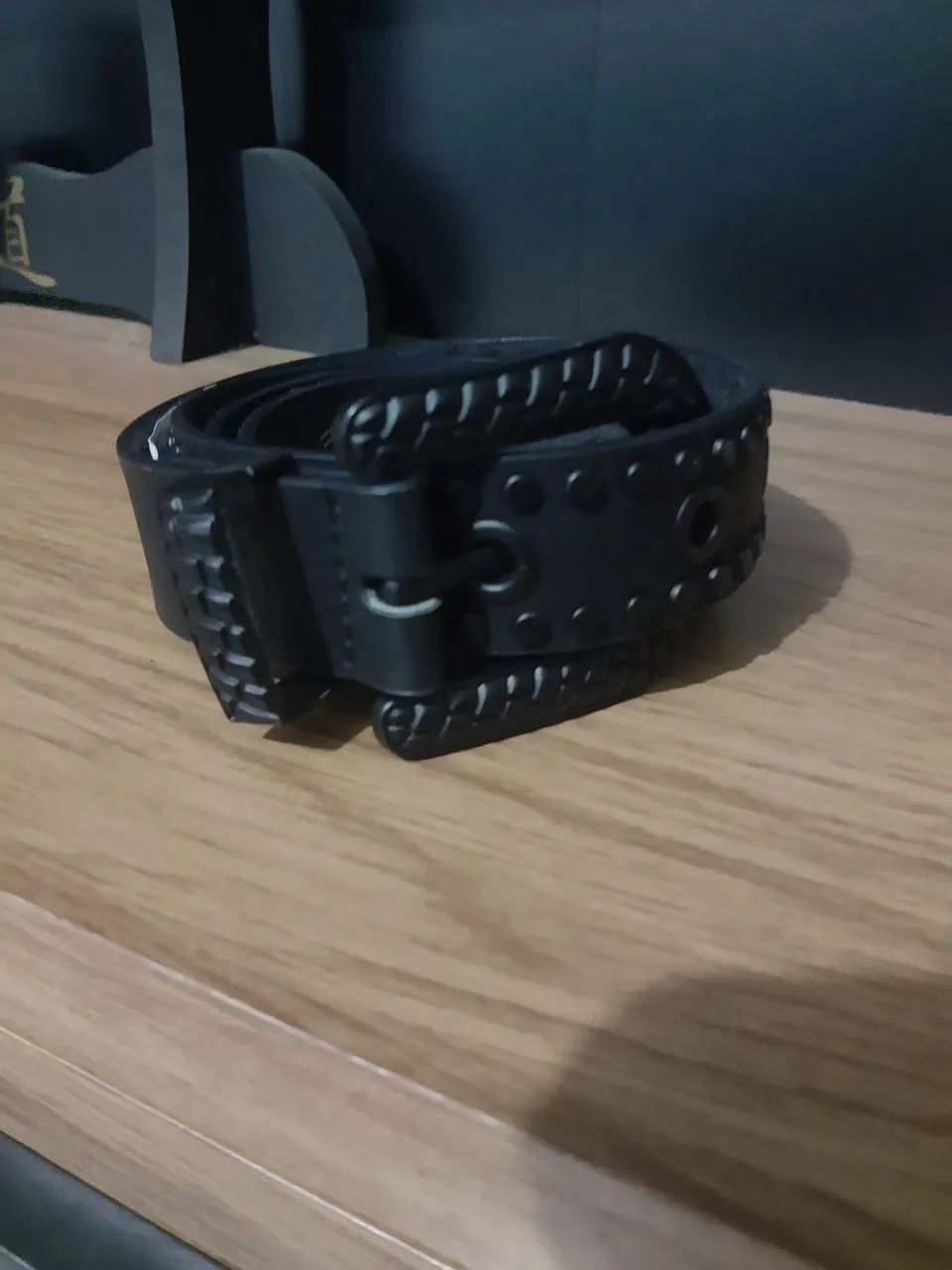 Cinto preto feminino  semi novo