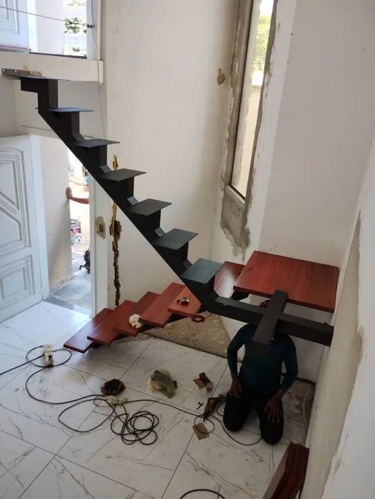 Escada de Ferro para Segurança Residencial - Foto 6