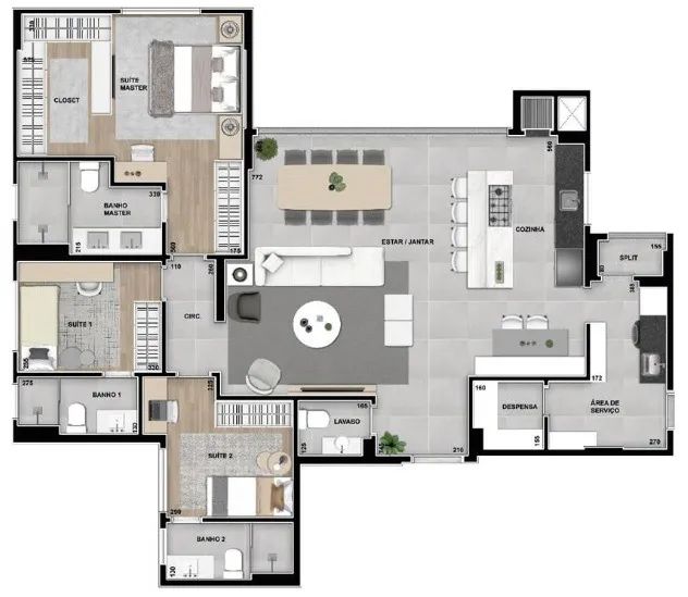 Hause 139m2 Plaenge 03 Suites - Foto 5