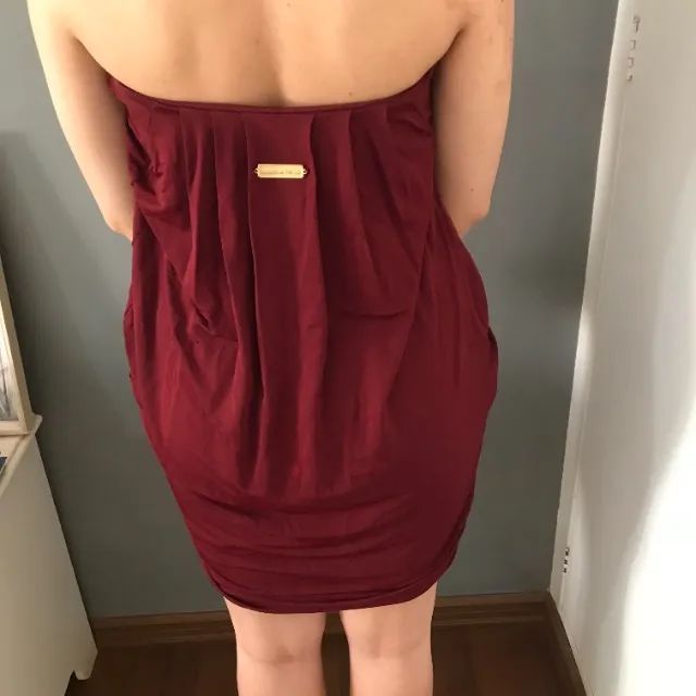 Vestido Drapeado Tomara Que Caia Da Morena Rosa (Usado) - Foto 5