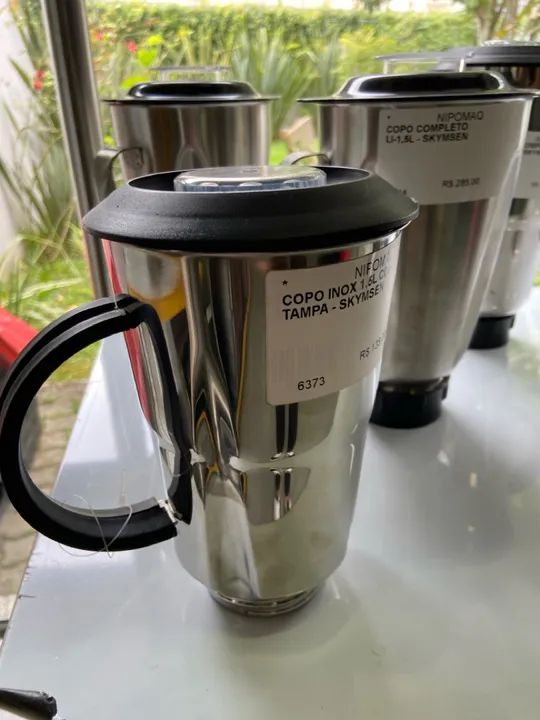 COPO INOX 1,5L COM TAMPA - SKYMSEN  - Foto 3